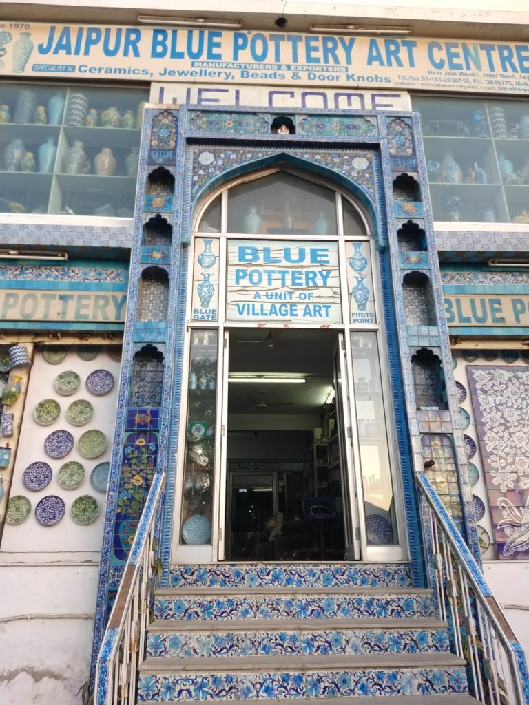 History of Blue Pottery Jaipur 