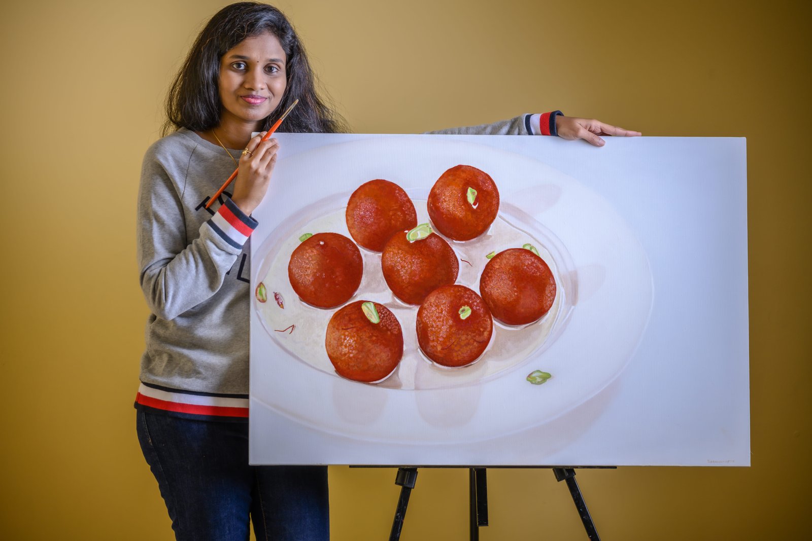 Gulabjamun painting