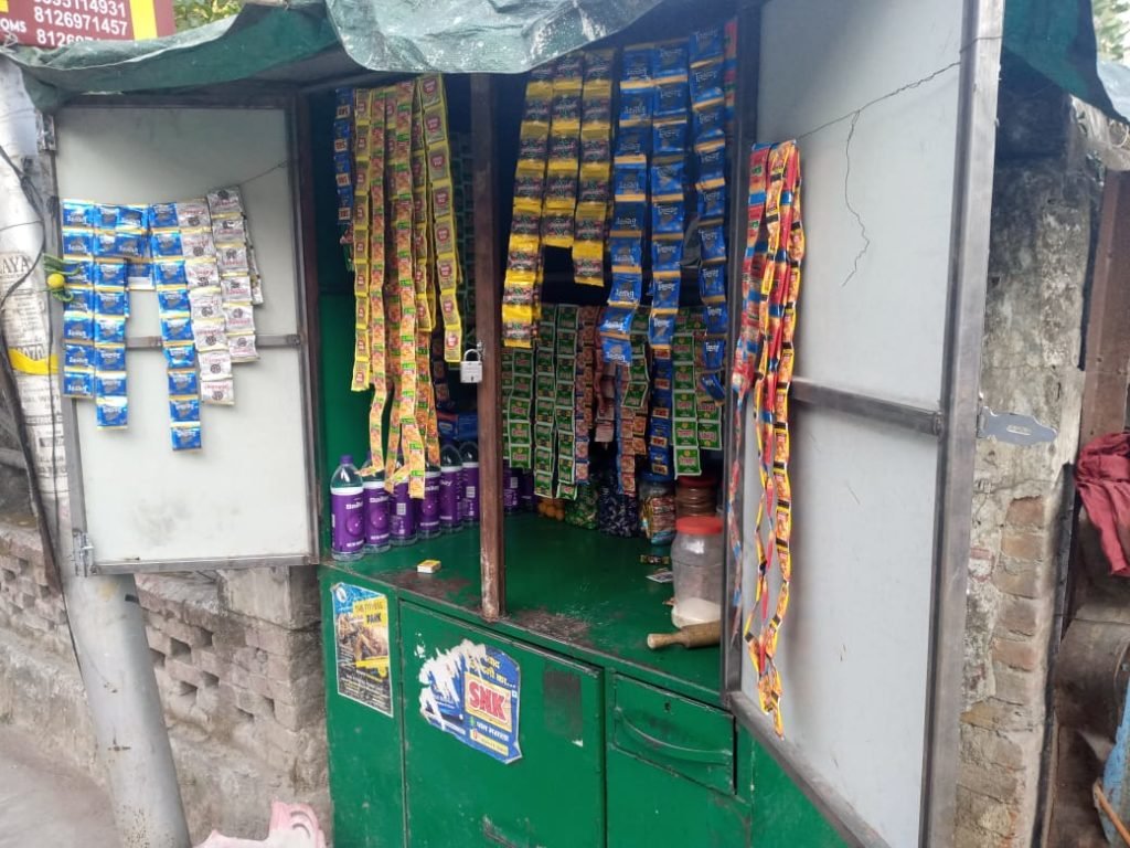 The chai stall in Rishikesh