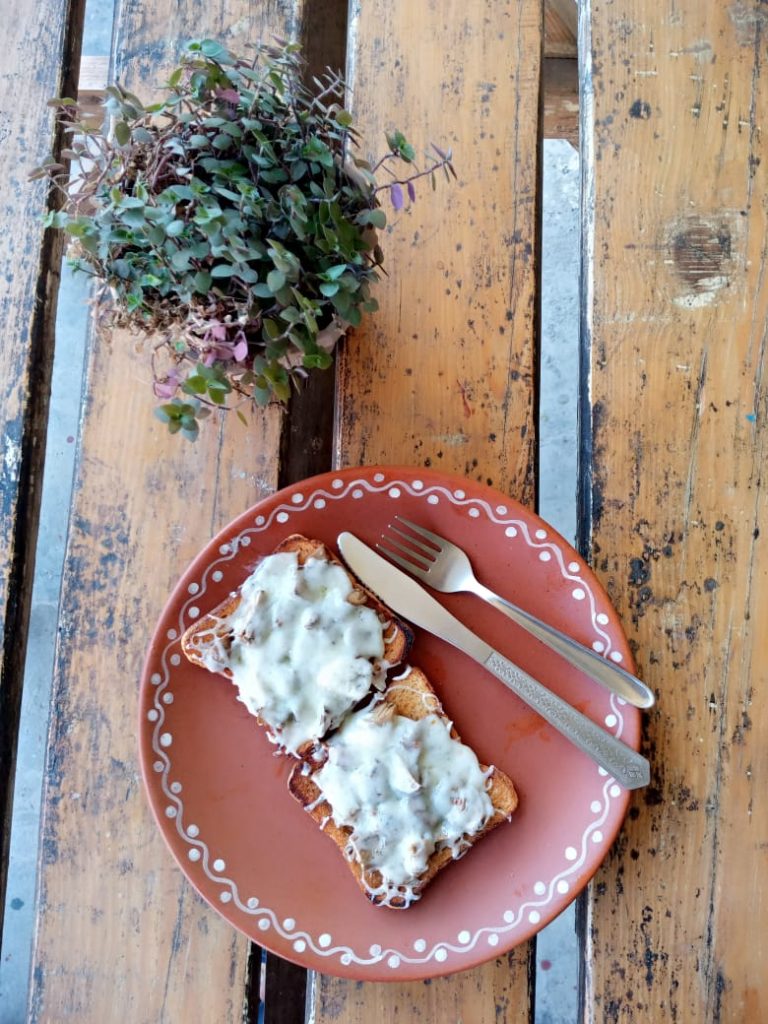 Food at Cafe Karma, Rishikesh