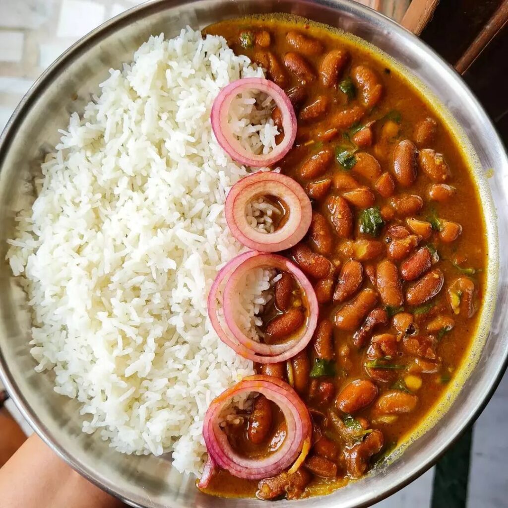 rajma chawal -