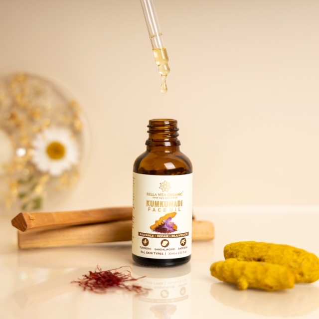 2022 July Products 4 KUMKUMADI FACE OIL -