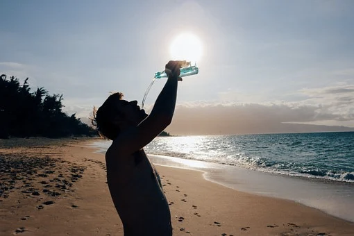 Sun Charged Water